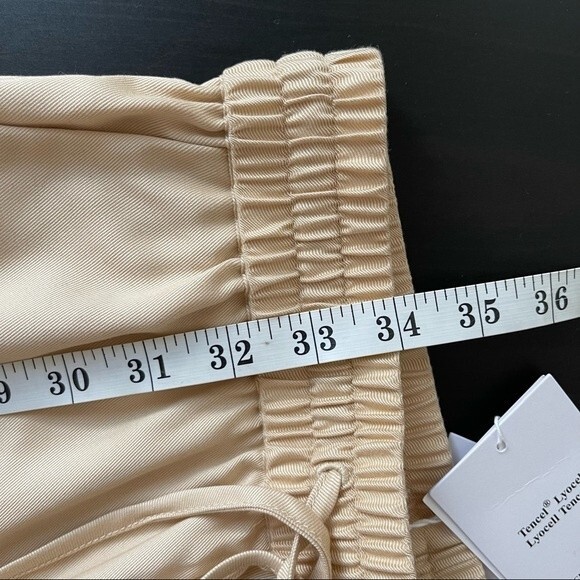 & other stories lyocell drawstring culottes size 0 NWT - Picture 6 of 9